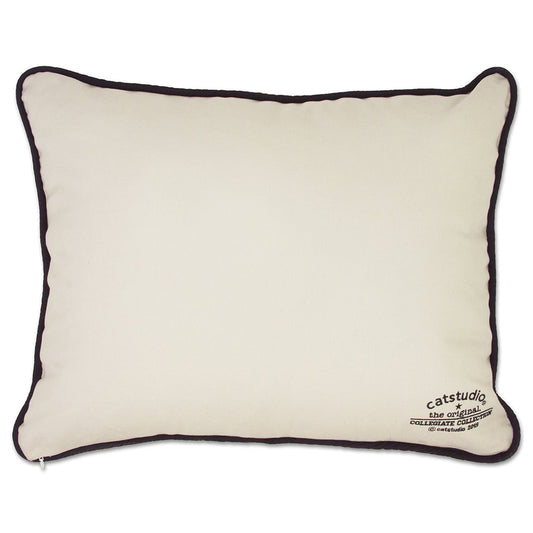 Virginia Commonwealth University (VCU) Collegiate Embroidered Pillow by Cat Studio-1